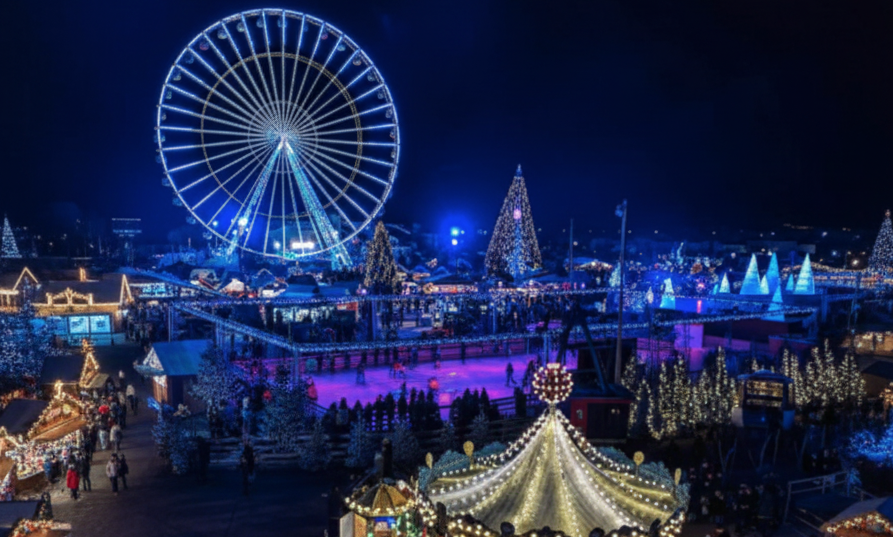 ou dormir pour aller au village de noel du Barcares